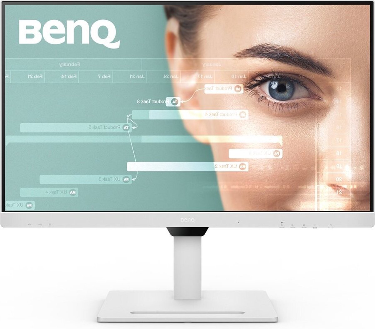 BenQ GW2790QT LED-monitor Energielabel F (A - G) 68.6 cm (27 inch) 2560 x 1440 Pixel 16:9 5 ms HDMI, Hoofdtelefoon (3.5 mm jackplug), USB-C, DisplayPort,