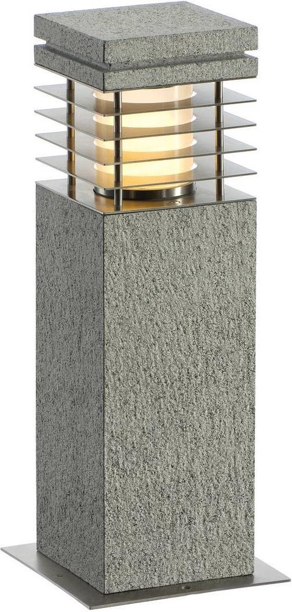 SLV 231410 Arrock Granite Staande buitenlamp LED E27 15 W Graniet-grijs (mat)