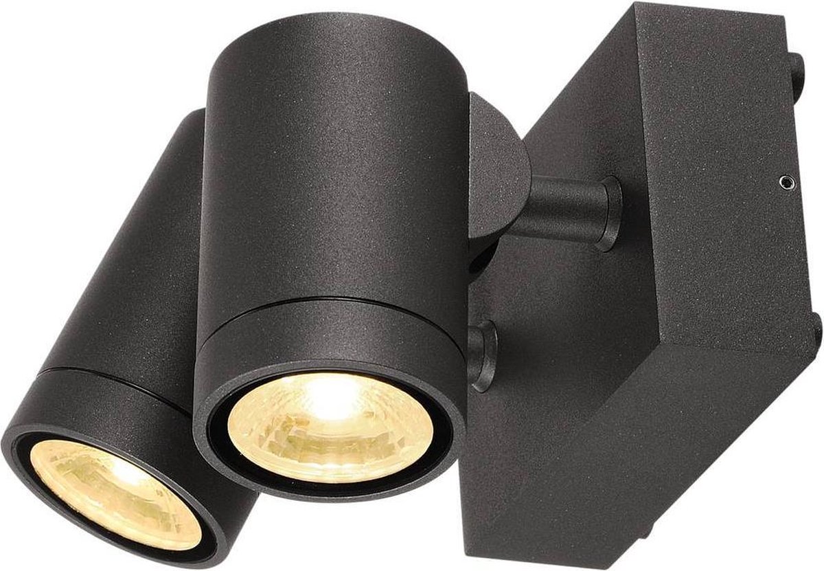 SLV 233255 LED-buitenlamp (wand) 16 W Antraciet