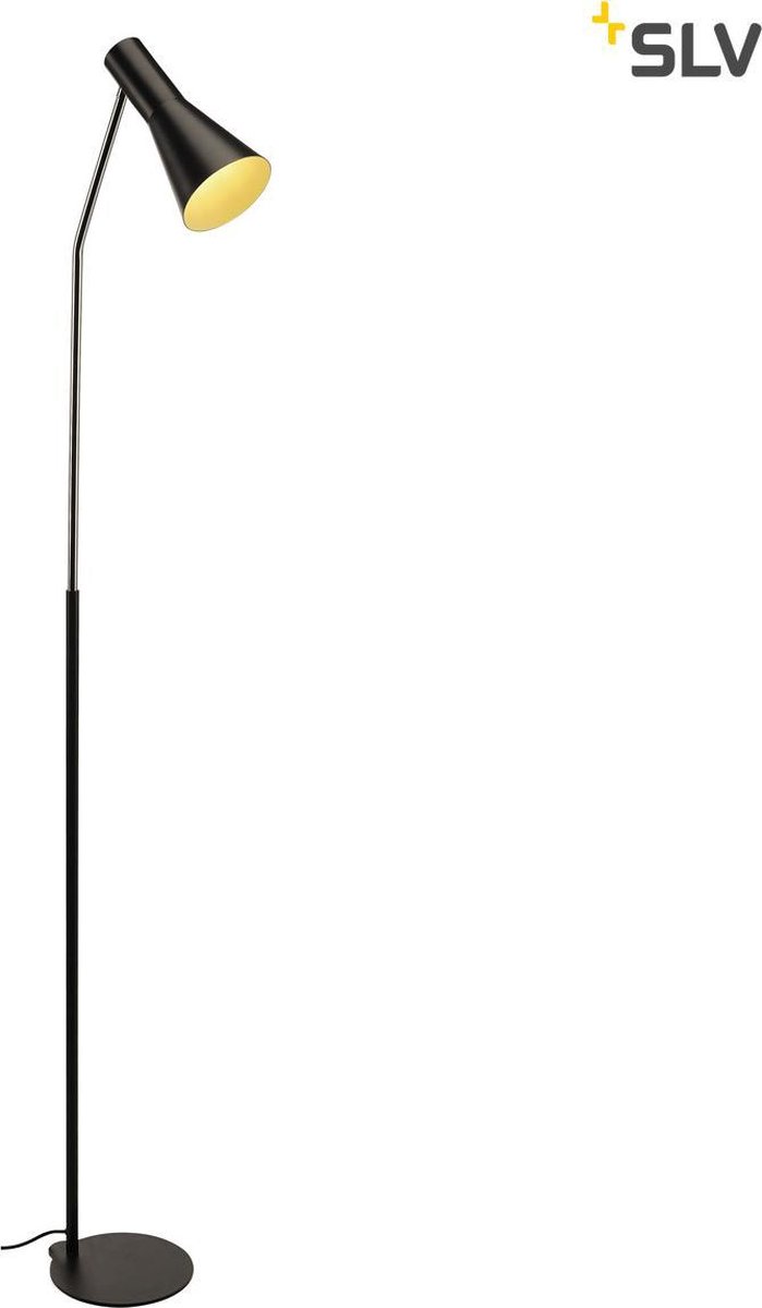 SLV Phelia 146010 Staande lamp Halogeen, LED E27 23 W Zwart