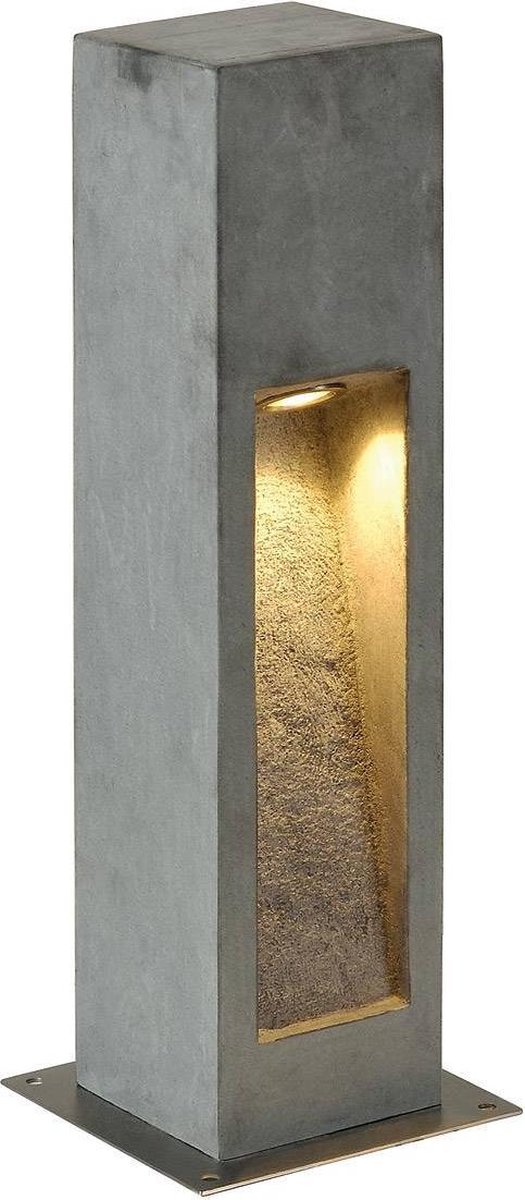 SLV 231370 Arrock Stone Staande LED-buitenlamp 6 W Steen-grijs