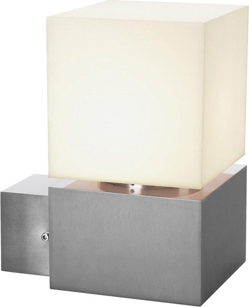 SLV 1000336 LED-buitenlamp (wand) E27 Aluminium (geborsteld)