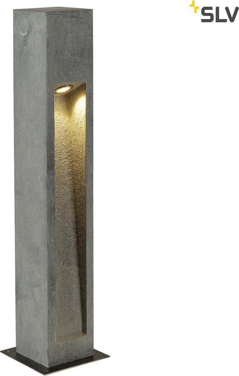 SLV 231371 Arrock Stone Staande LED-buitenlamp 6 W Steen-grijs