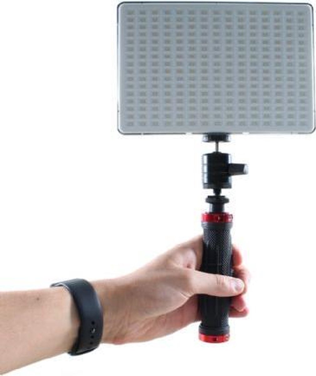 Falcon Eyes Bi-Color LED Lamp Set Dimbaar DV-240SL-K1 incl. Accu