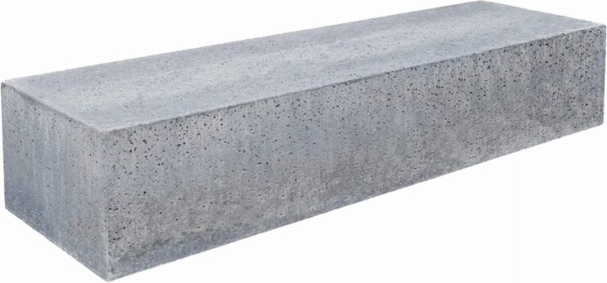 Zitelement Grijs 100 x 60 x 40 cm - Gardenlux