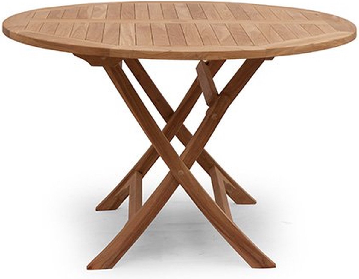 Teak klaptafel Sanana 70cm - Buitengewoon de Boet