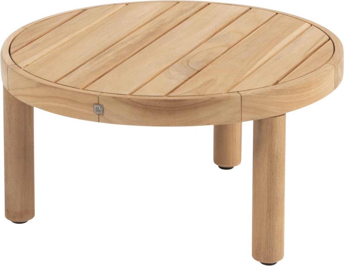 Finn salontafel teak 60 cm dia. H32 cm 4SO - 4SO