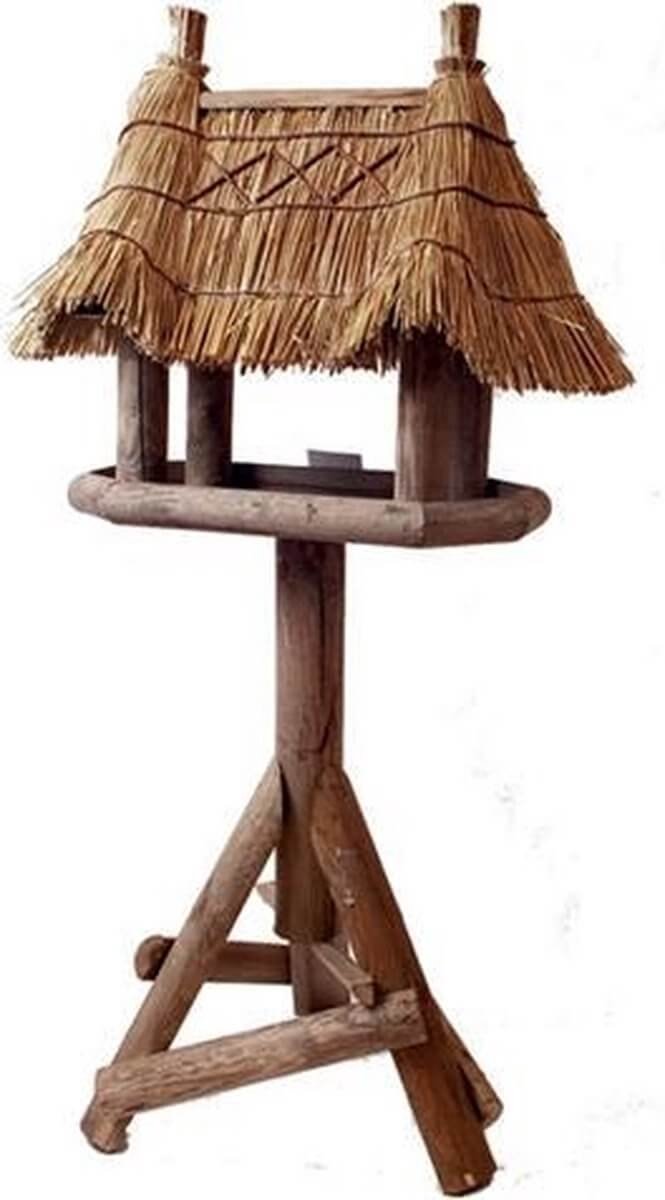 Voederhuis bruin villa de luxe stro - Gebr. de Boon