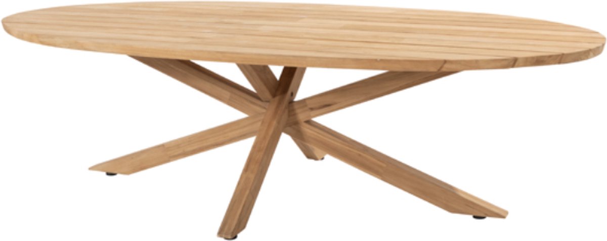 Taste 4SO Prado Low Diningtafel Teak Ellipse 240 x 115 cm - Taste