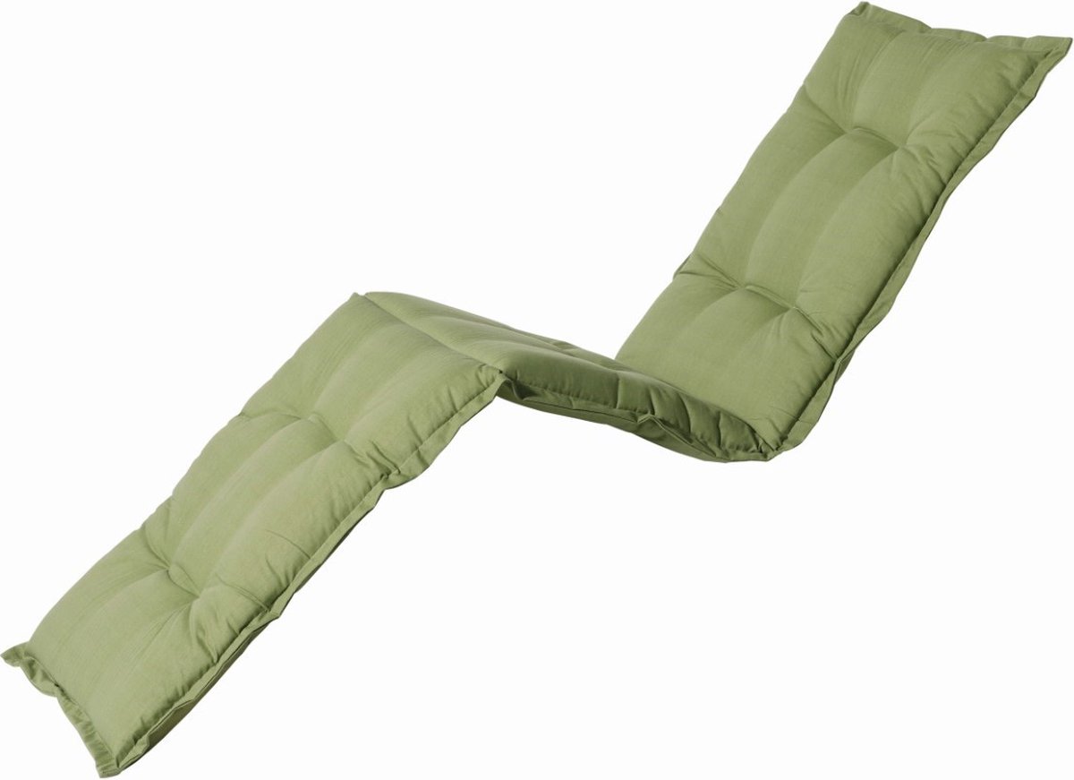 2 stuks! Kussen Ligbed 65x200 Basic green - Madison