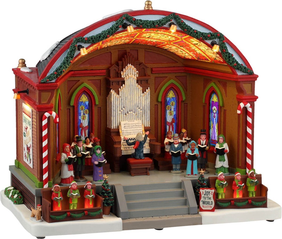 Christmas At The Park Pavilion 22x34x30 cm Kersthuisje - LEMAX