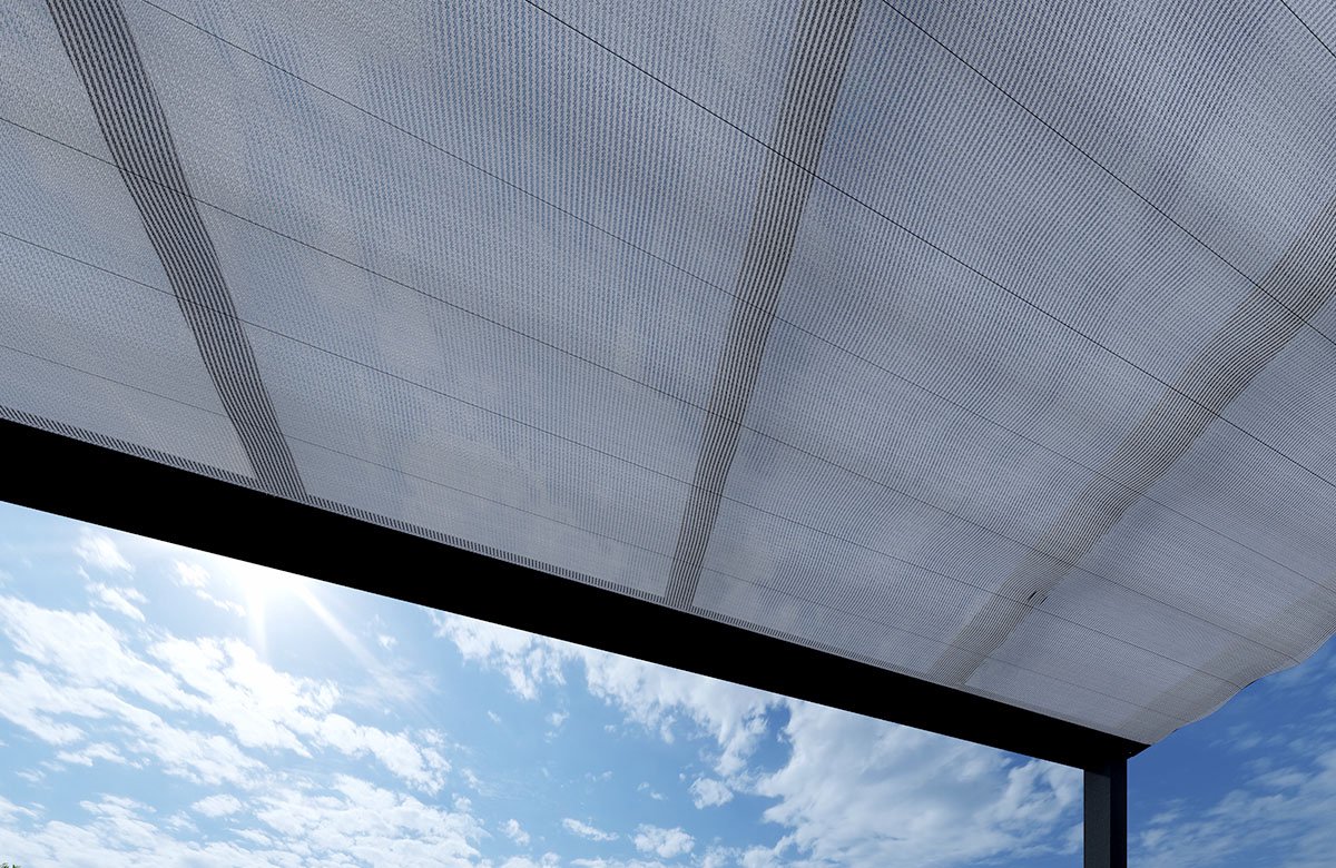 Zonnedoek 200x300 cm platina Prince Line - Outdoor Queen