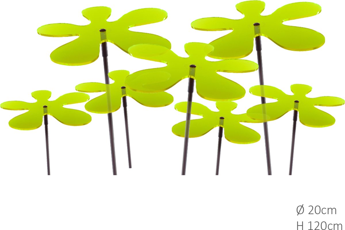 7 Stuks! Zonnevanger Lotta Groen 120 cm - Cazador Del Sol