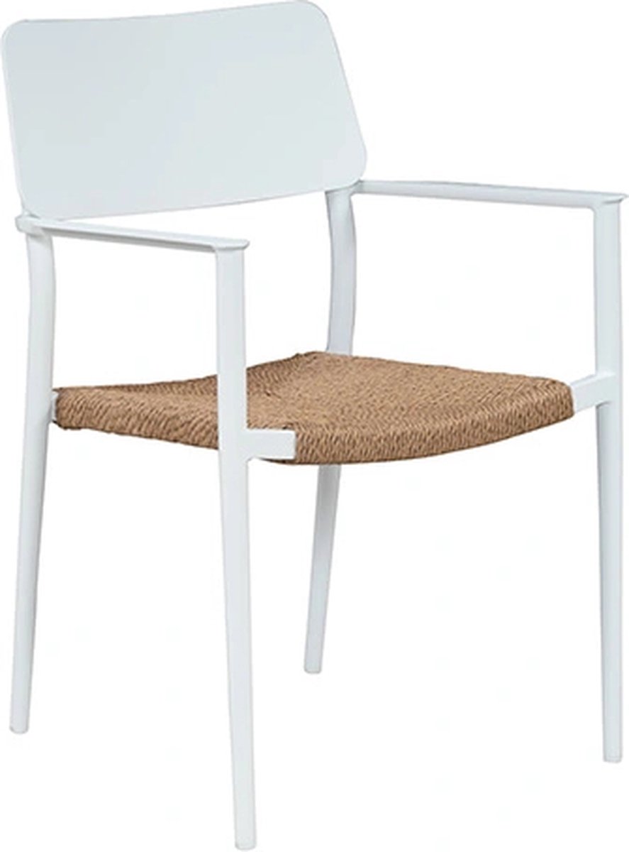 Dining Tuinstoel Esta Wit - Trestino