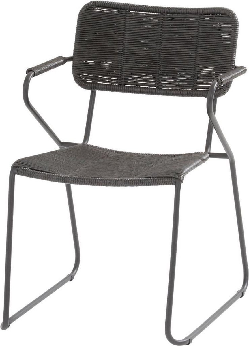 Swing dining tuinstoel antraciet - 4SO