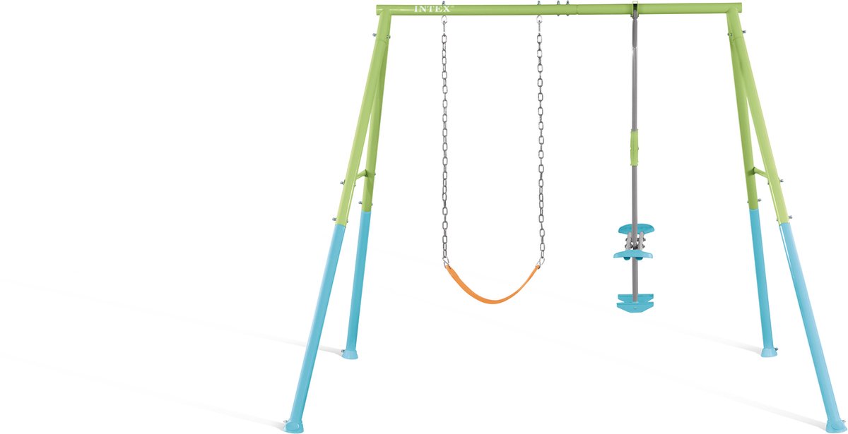 Schommelset two feature swing set - Intex