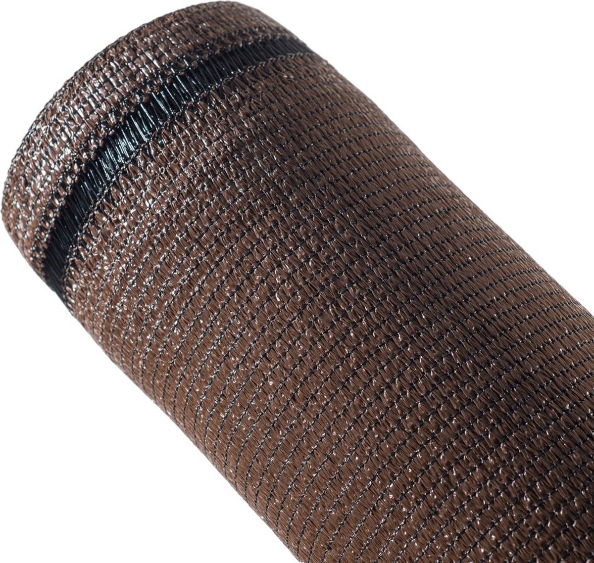 Zichtnet 220gr h200 cm bruin - Effenso