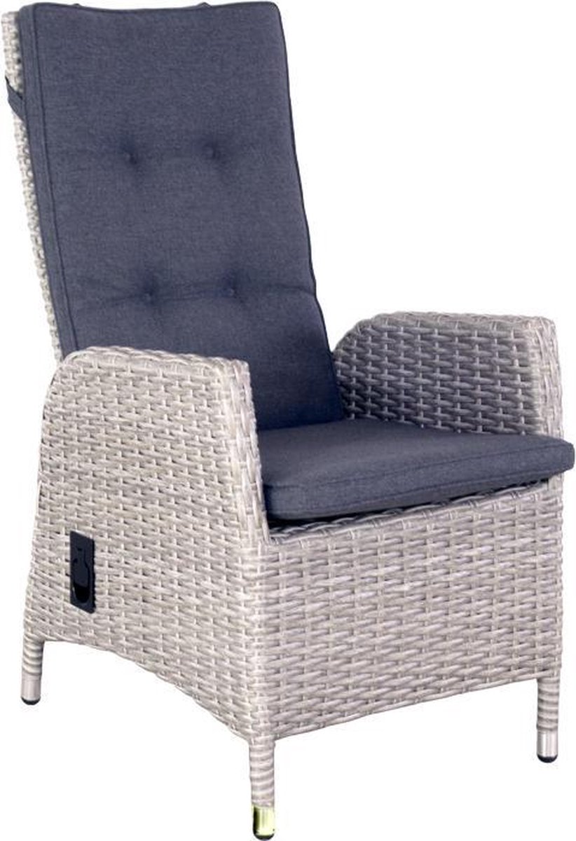 Verstelbare stoel Santa Cruz Salty Grey - Oosterik Home