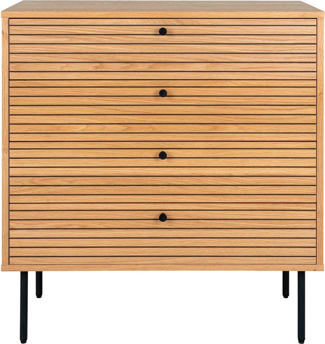 House Nordic - Eettafel Ovaal 160cm - Naturel Mangohout - Jesper