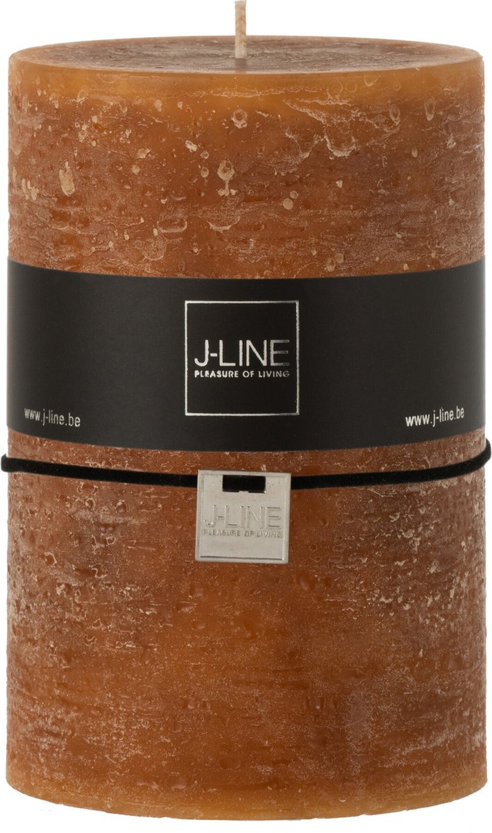 J-Line cilinderkaars - caramel - 110U - XL - 6x