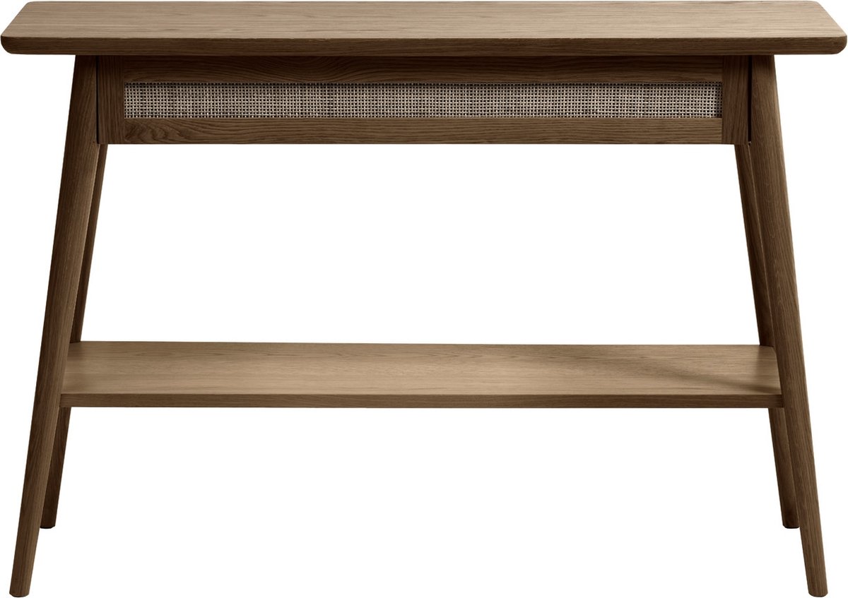 Giga Living - Sidetable Barrali Smoked Eiken 110cm
