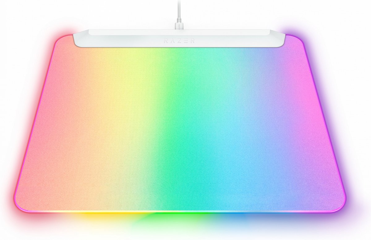 Razer Firefly V2 Pro - Multi-zone Chroma Gaming Mouse Mat - White Edition - FRML Packaging