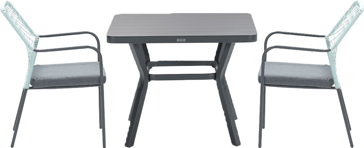 Garden Impressions Ross tuinset 3-delig zacht groen - Mina tafel