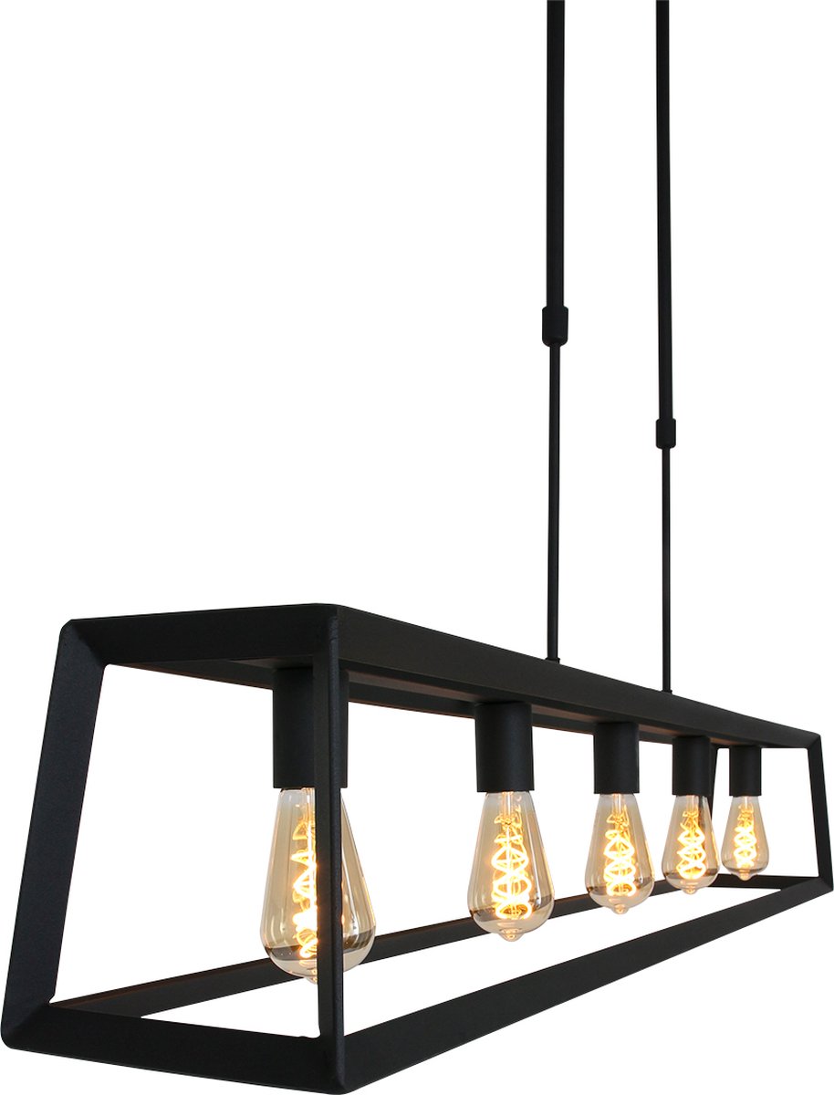 Mexlite Buckley Hanglamp Zwart
