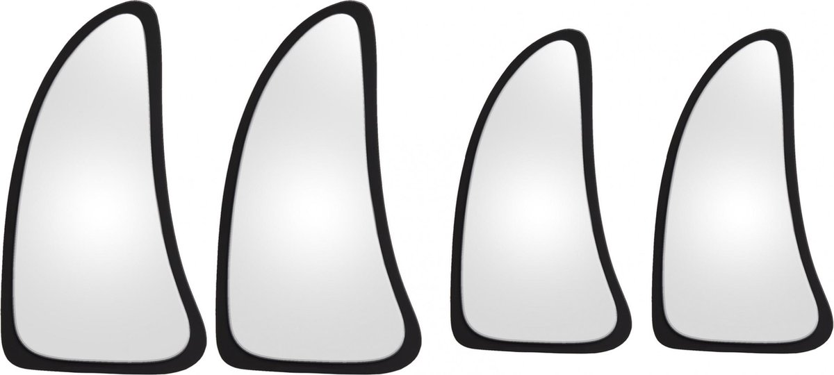 present time - Set van 4 spiegels Harmony