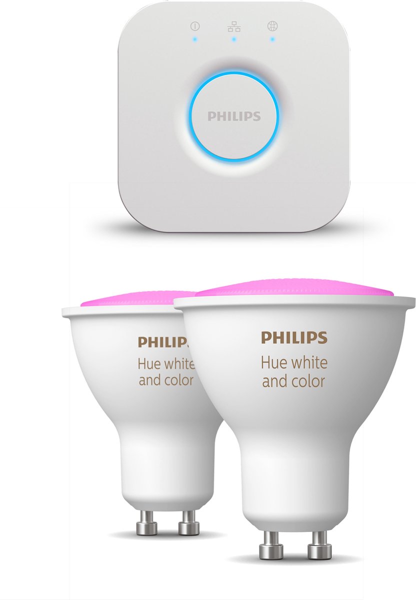 Philips Hue Starterspakket White and Color Ambiance GU10