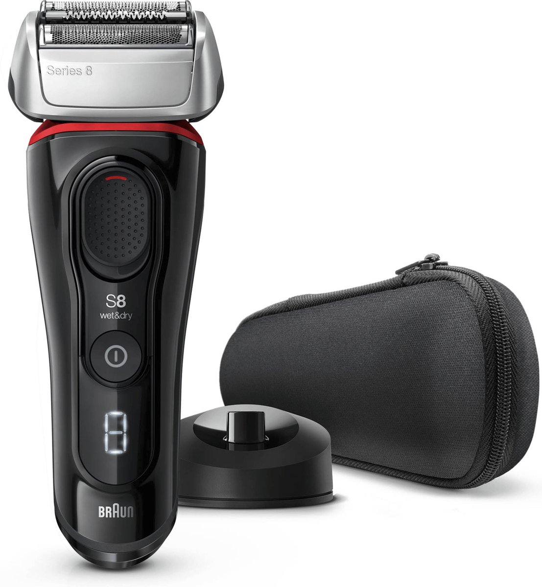Braun Scheerapparaat Series 8 8340s Zwart