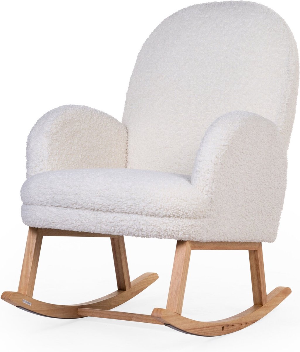 Schommelstoel Childhome Teddy Ecru