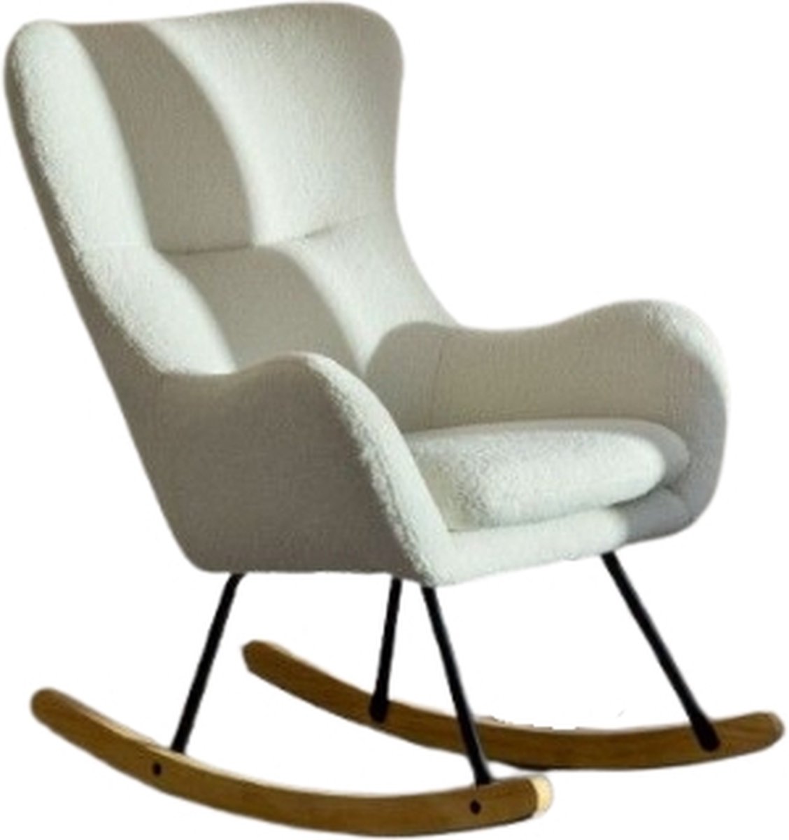 Schommelstoel Quax Rocking Chair Basic Cream Sheep
