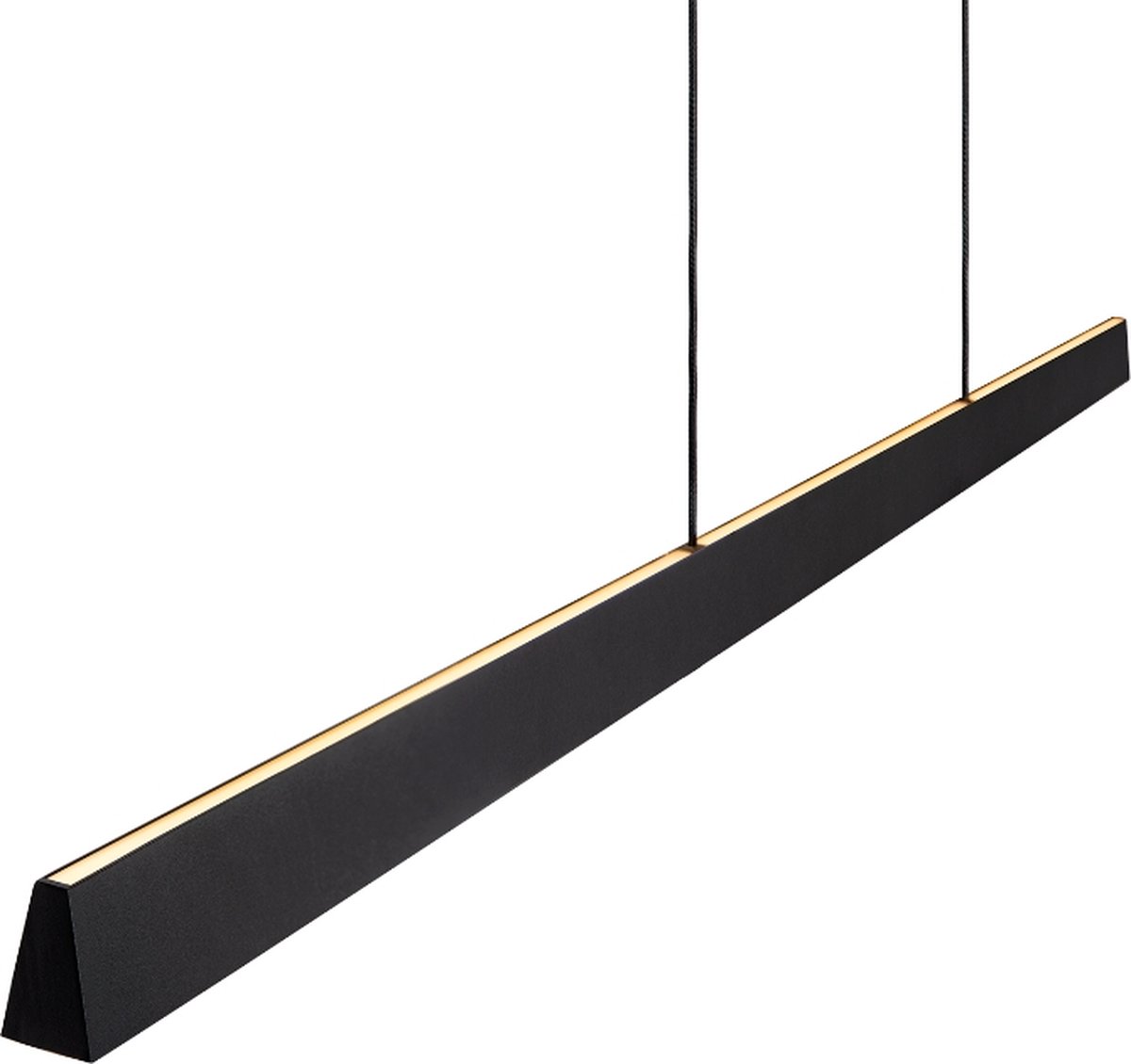 Atmooz Jasmin - Hanglamp - Balk - 150 x 200 cm - Zwart - Metaal - LED