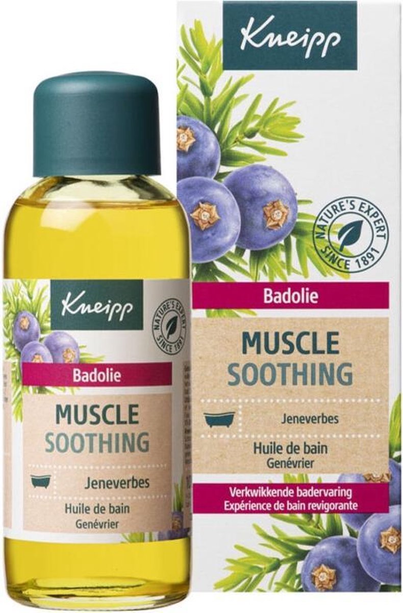 6x Kneipp Badolie Muscle Soothing Jeneverbes 100 ml