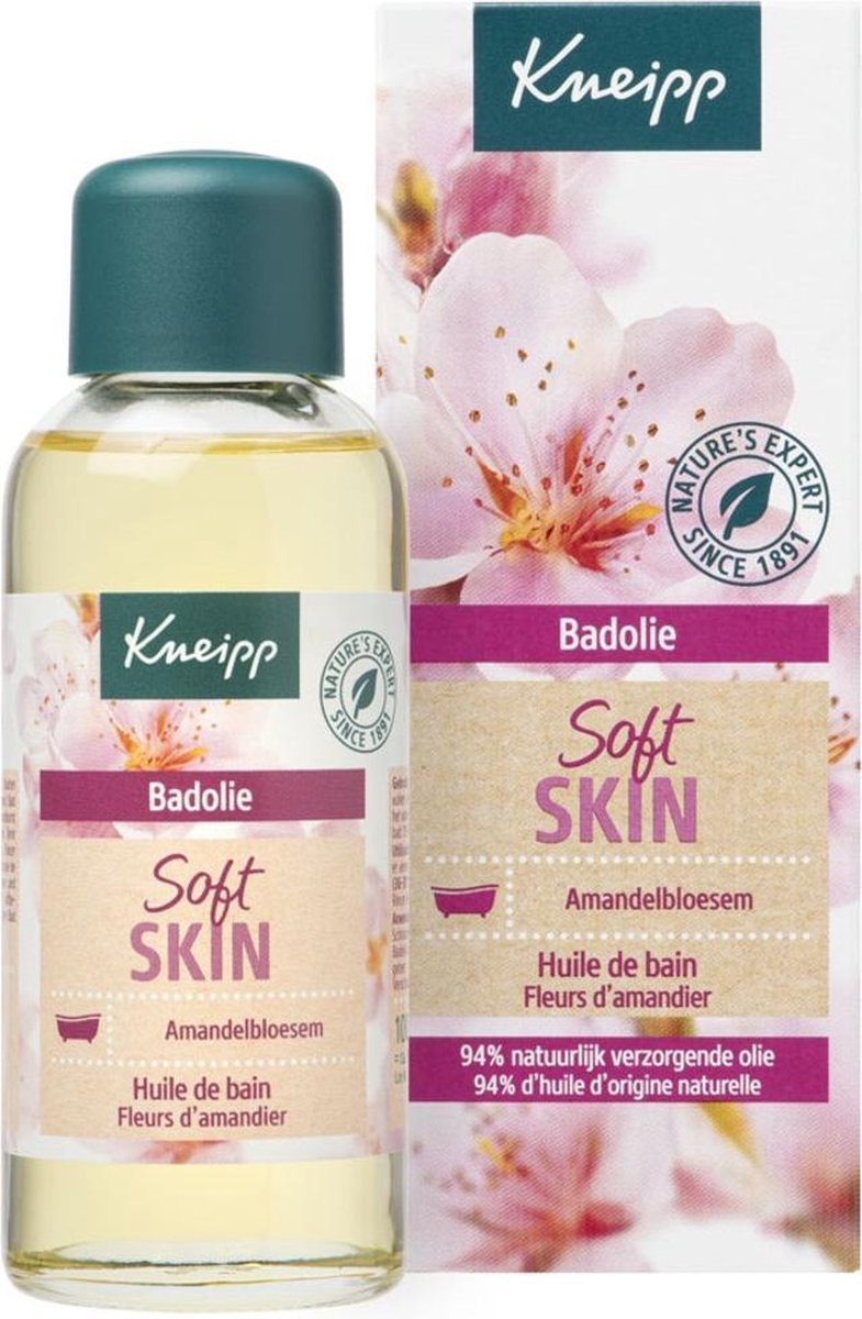 6x Kneipp Badolie Soft Skin Amandelbloesem 100 ml