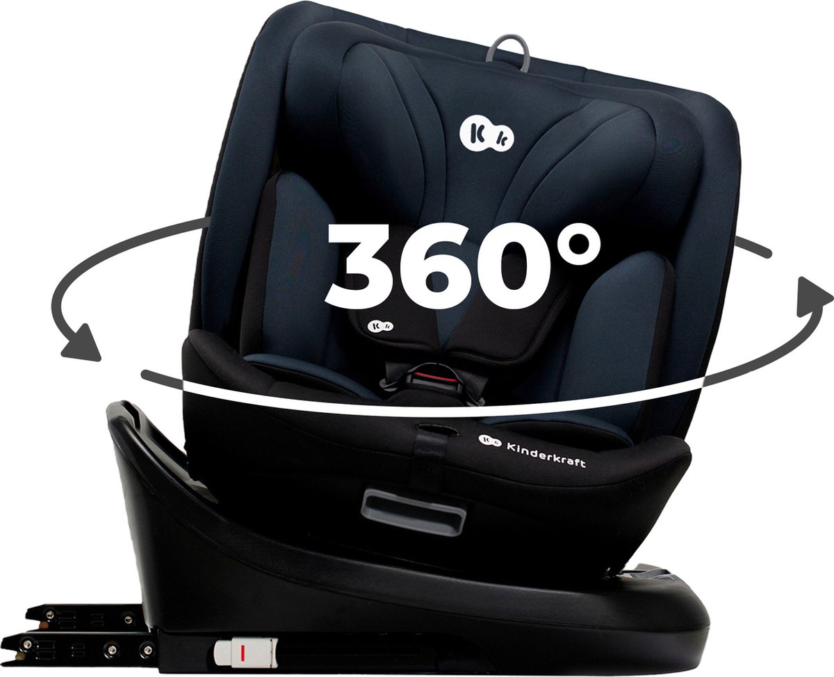 Autostoel Kinderkraft I-Grow I-Size Black