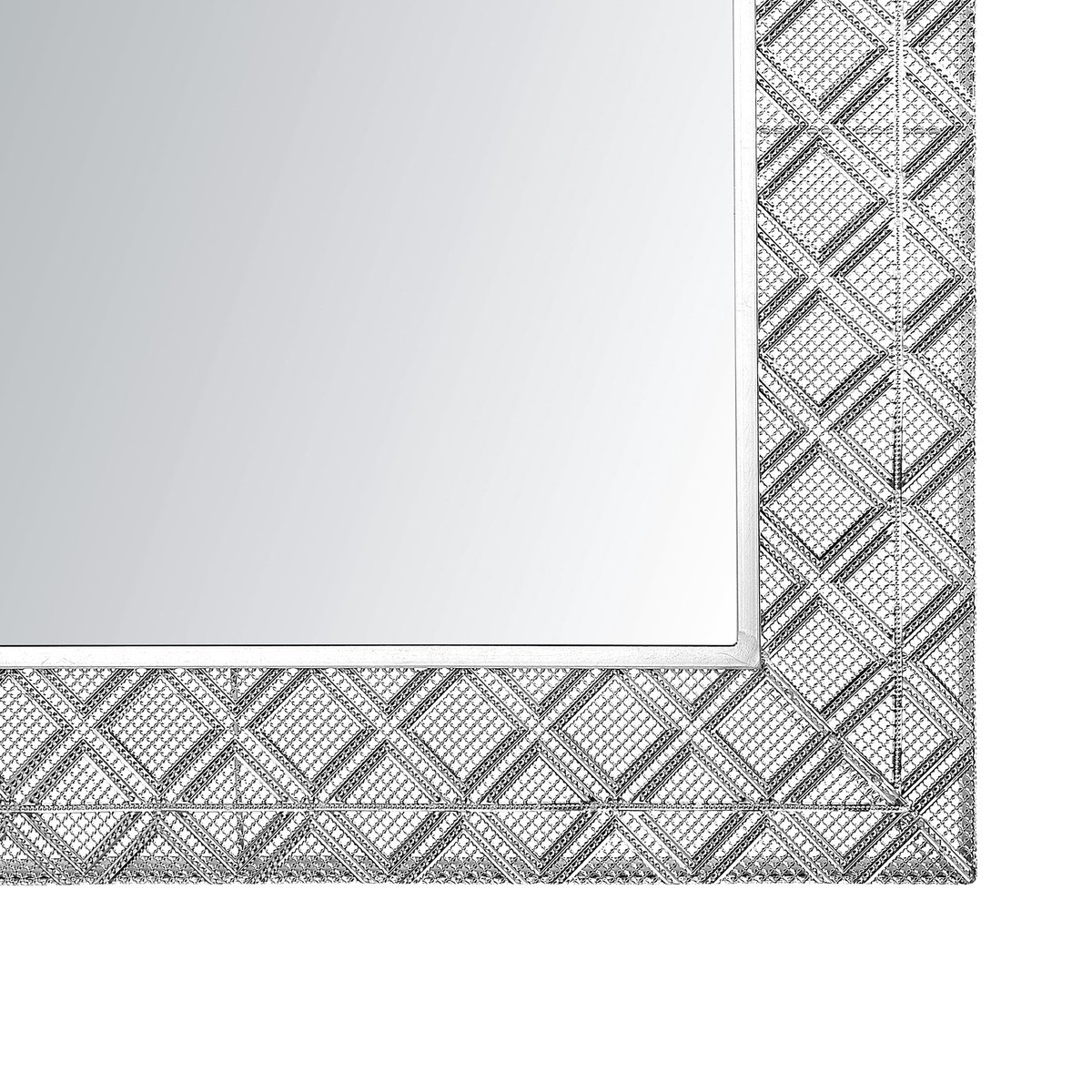 Beliani - EVETTES - Wandspiegel - Zilver - Staal