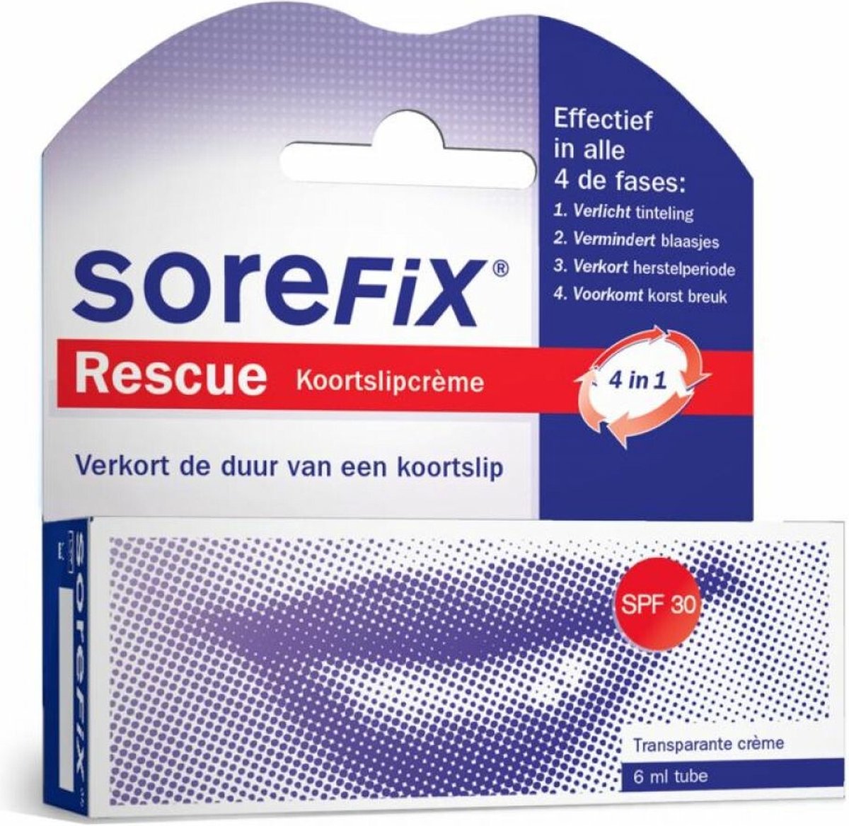 24x Sorefix Rescue Koortslipcreme 6 ml