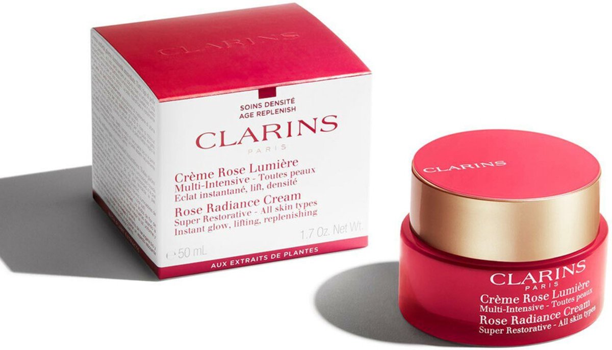 Clarins Rose Radiance Cream Super Restorative Dagcrème 50 ml