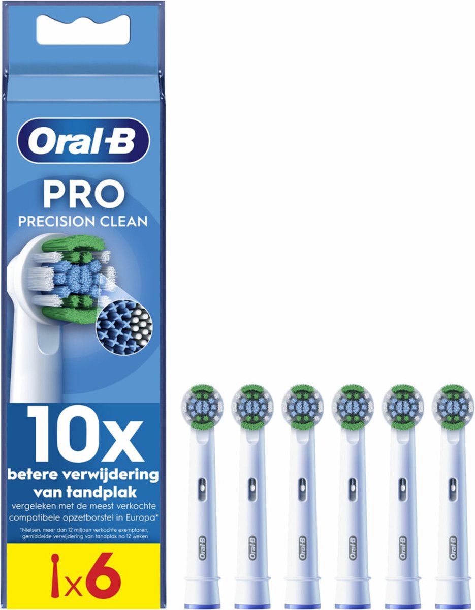 6x Oral-B Opzetborstels Pro Precision Clean 6 stuks