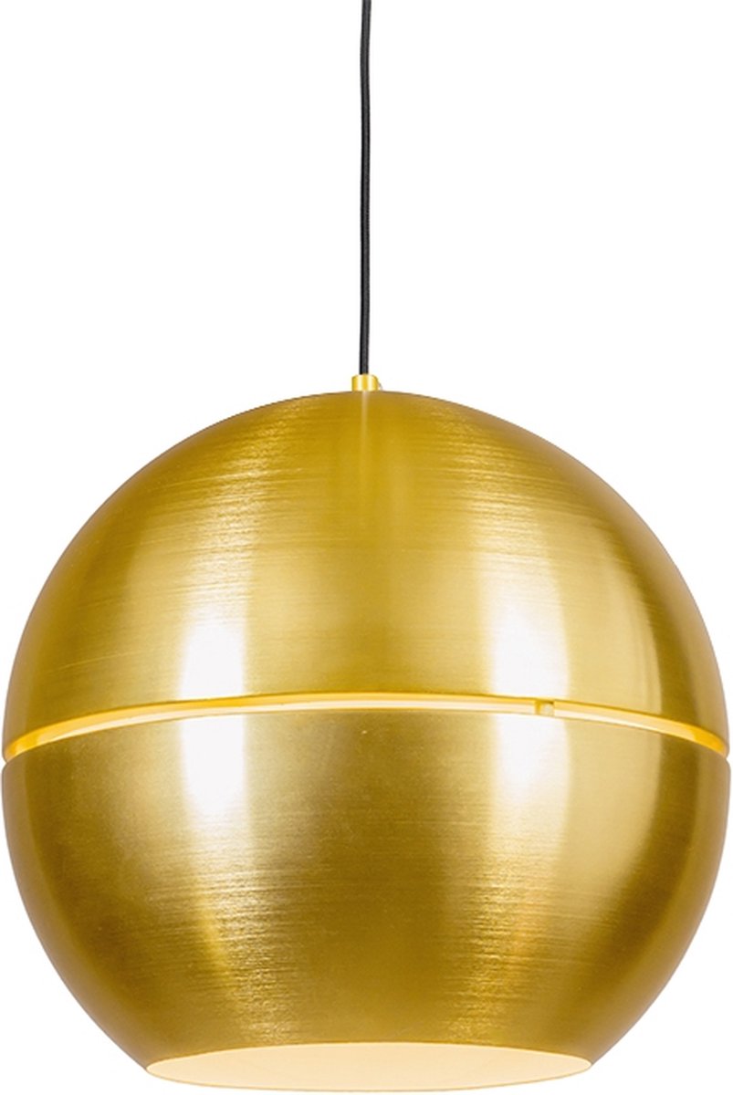 QAZQA Retro hanglamp goud 40 cm - Slice