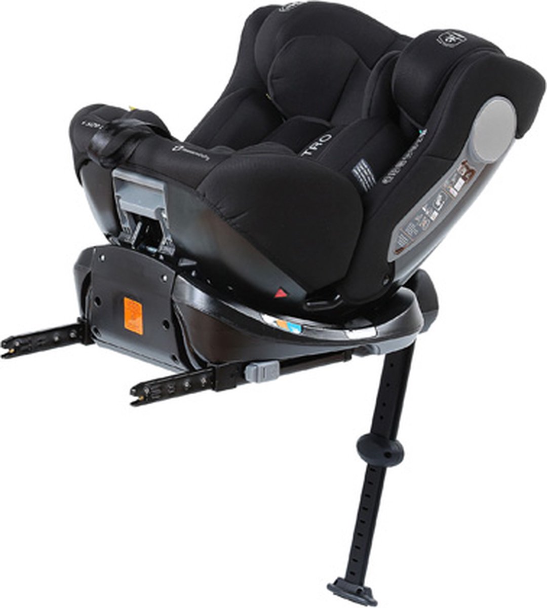 Autostoel Titanium Baby Nitro i-Size 360° 0-1-2-3 Isofix Rotation Black