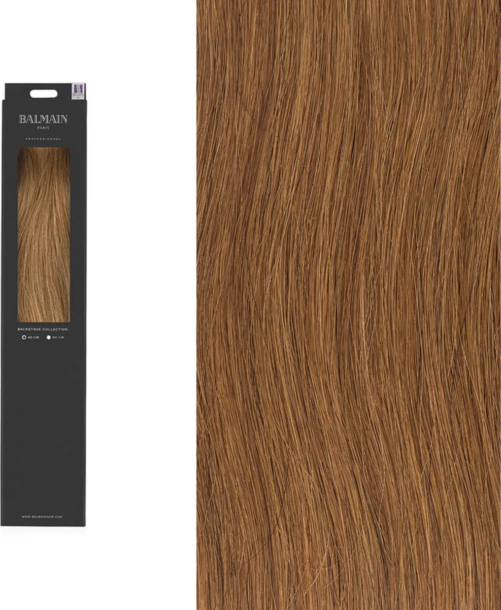 Balmain Backstage Weft 100% Human Hair 40cm 1pcs L8