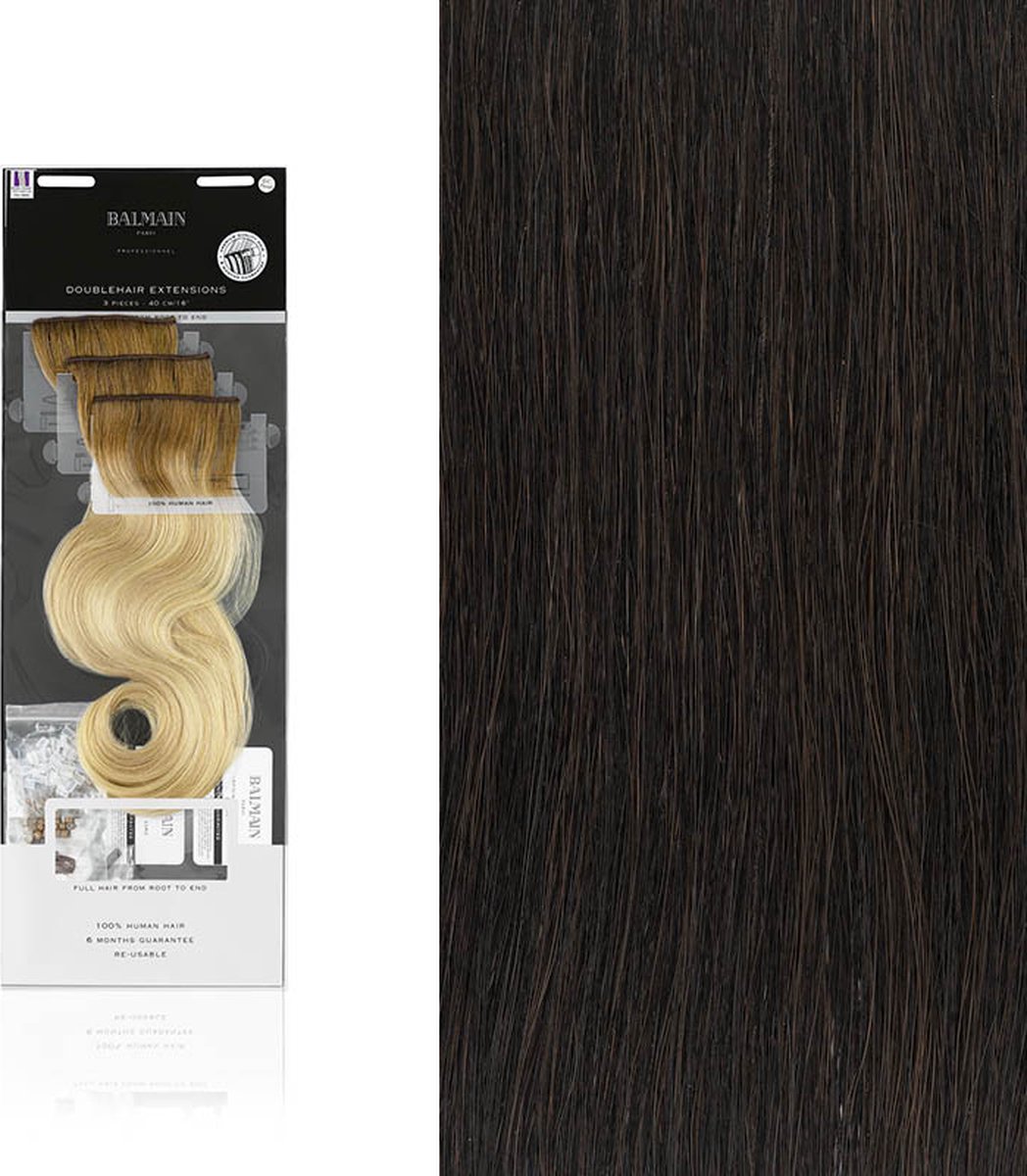 Balmain DoubleHair Extensions 40cm 3pcs 3