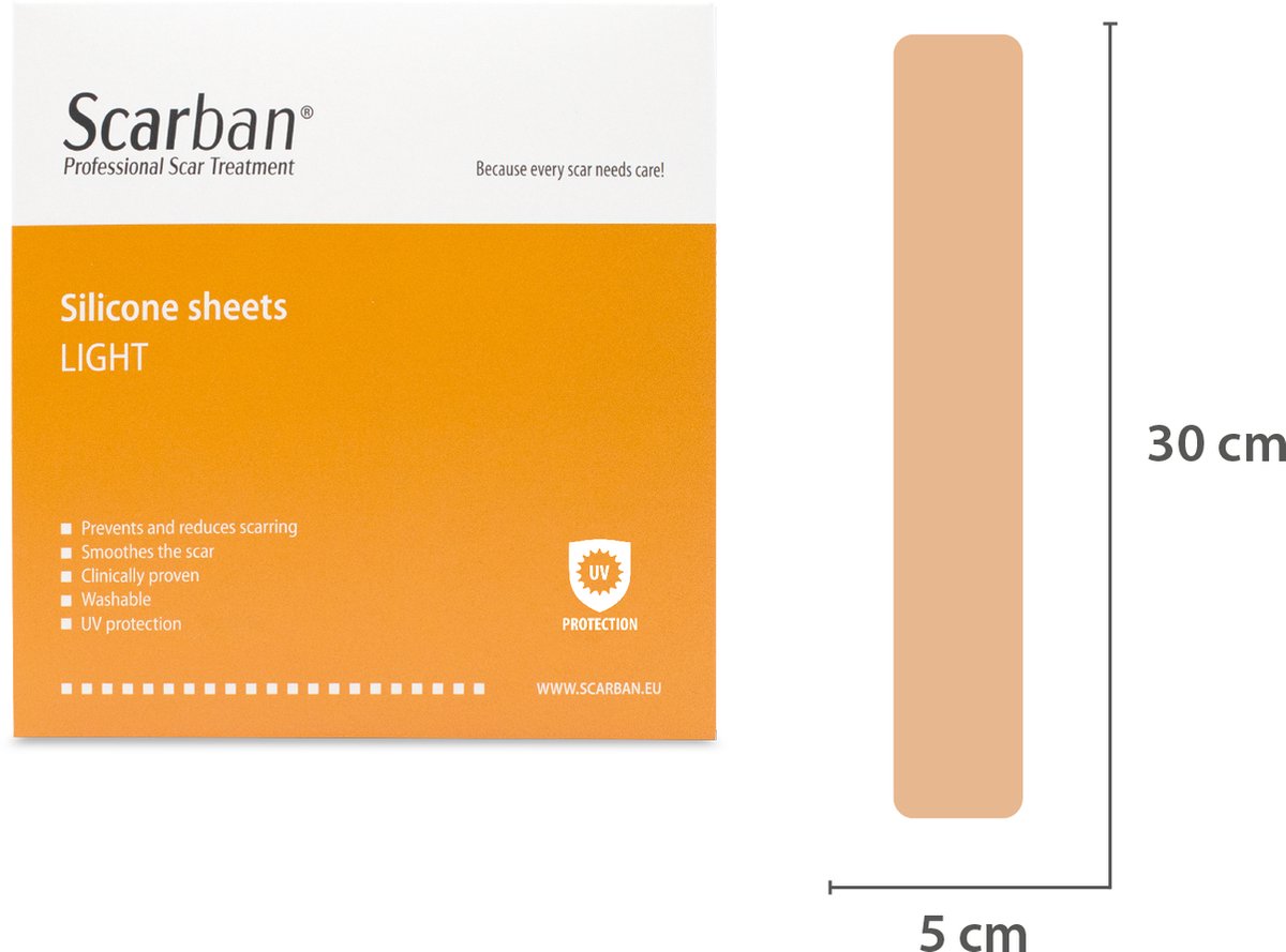 Scarban Light 5 x 30 cm | 2 stuks