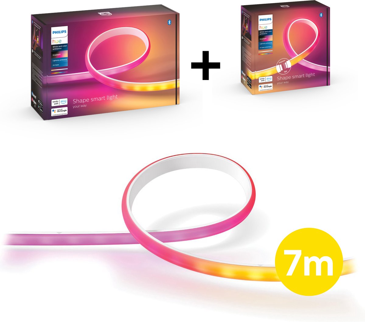 Philips Hue Gradient Lightstrip 7m White and Color Ambiance
