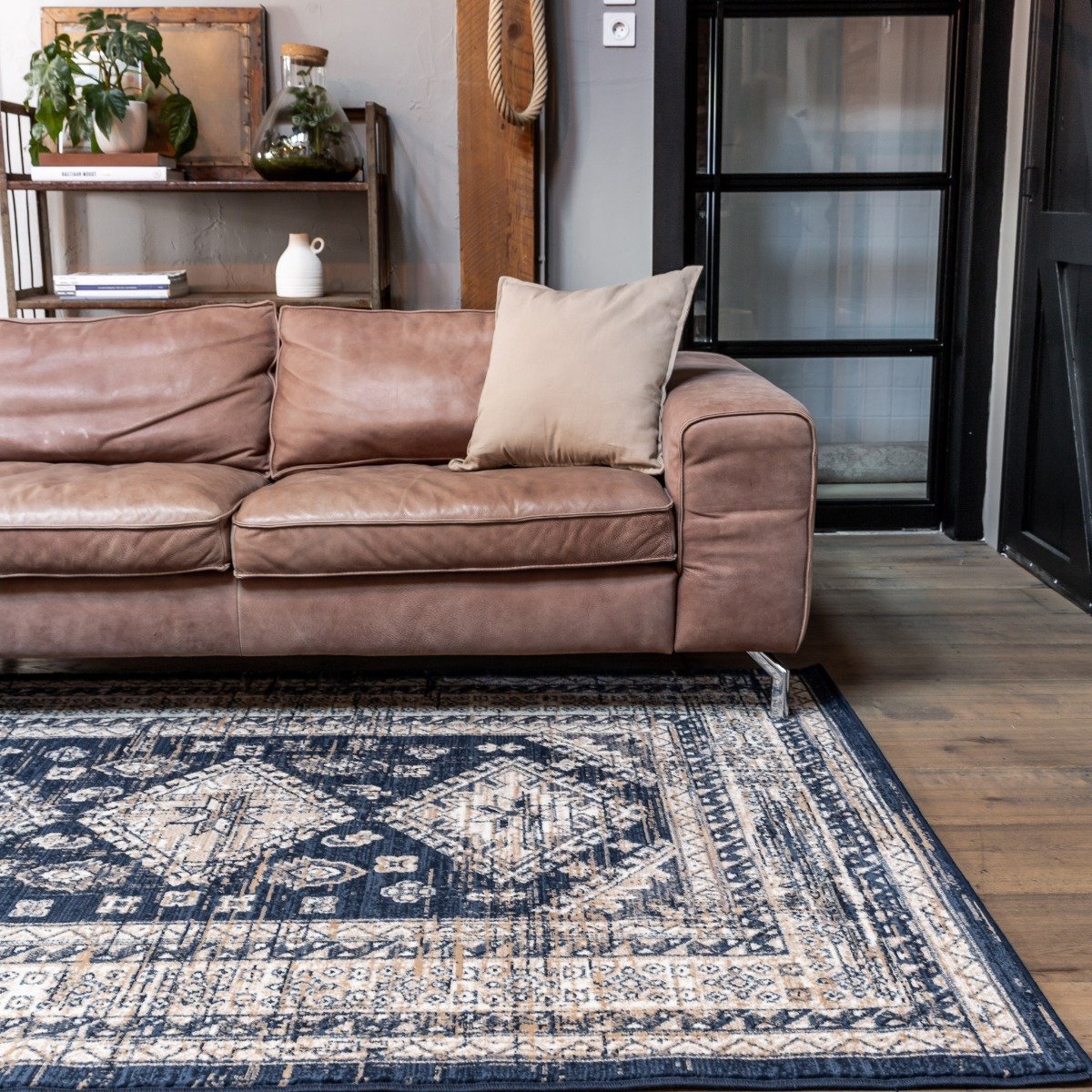 Interieur05 Vintage Vloerkleed Aila Blauw - 190 x 280 cm