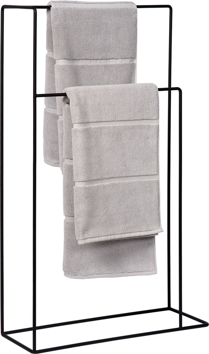 Atmooz Handdoekenrek Tulia - Staand - Metaal - Zwart