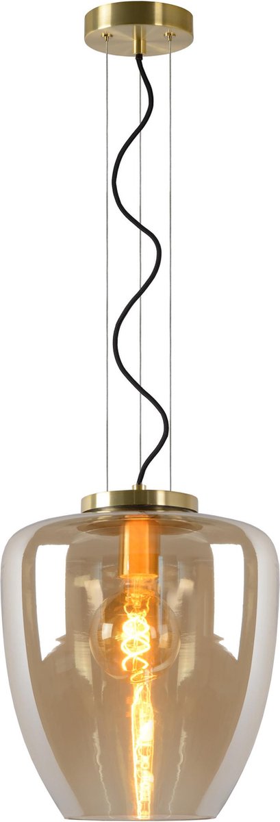 Lucide FLORIEN Hanglamp 1xE27 - Amber